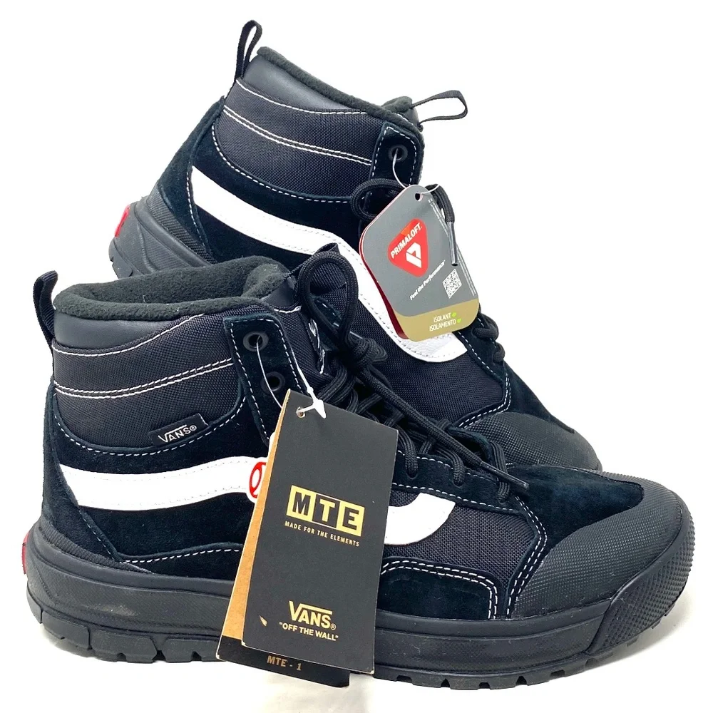 VANS UltraRange Exo Hi MTE-1 Sneakers Black Women's Boots Suede Mesh VN0A5KS5BKA - Picture 1 of 9
